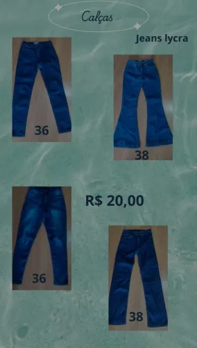Roupas novas e semi novas