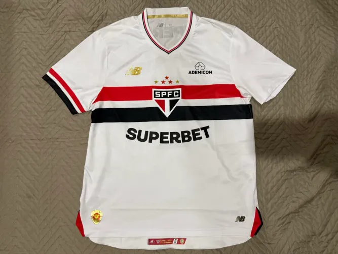 Camisa São Paulo FC 2025 - New Balance (Versão Jogador)