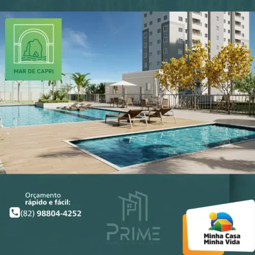 Residencial Mar de Capri - MRV / Antares - Maceió/ALApt2/4 :::::::::::