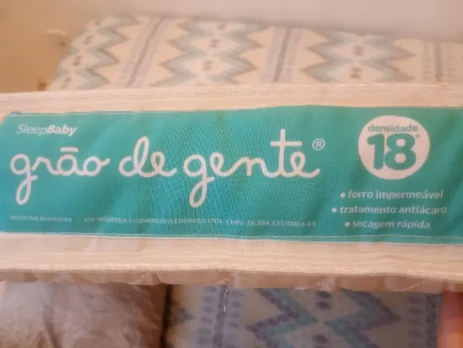 Colchão infantil Grão de gente