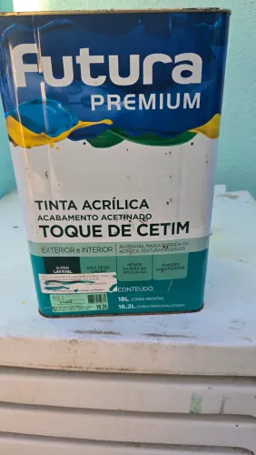 Tinta acetinado cinza
