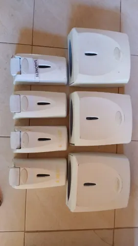 Dispenser sabao e papel 