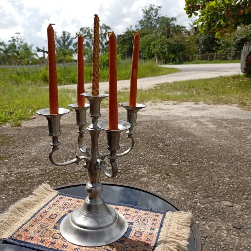 Castiçal para 5 velas 