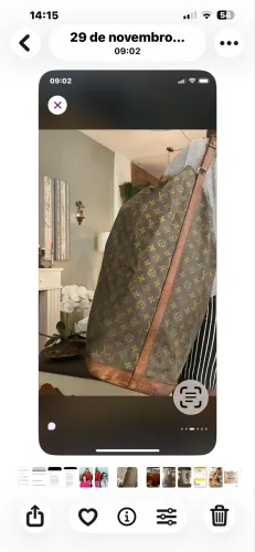 Saco LV original monógama