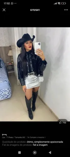 Jaqueta franja
