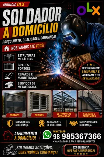 Soldador 24h a domicílio