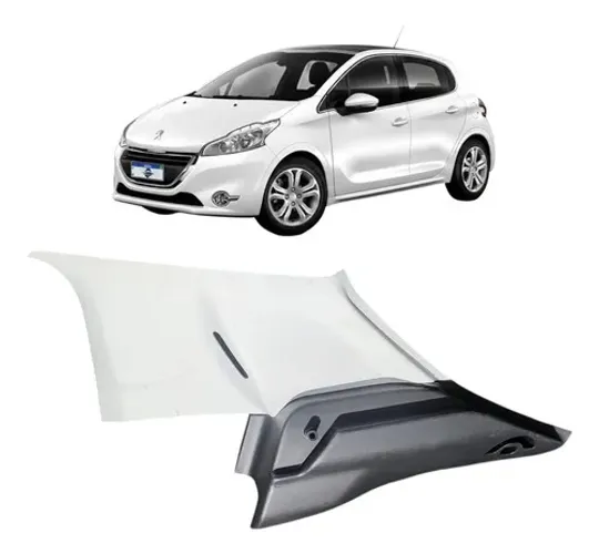 Suporte Bagagito Direito Peugeot 208 2015 * Uzad0 Original