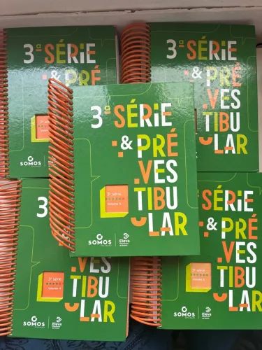 5 Livros material preparatorio enem 3o ano focado em medicina