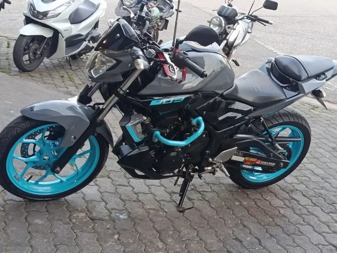 Mt03 2020.  25.500 aceito troca por moto menor valor com volta