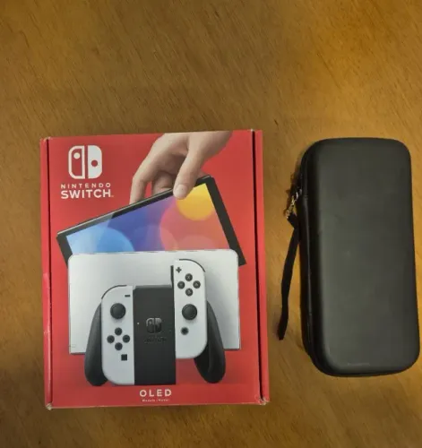 Nintendo Switch Oled Branco - 64GB