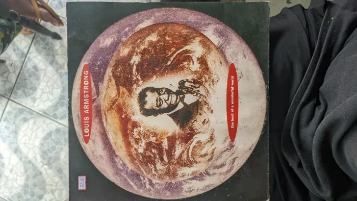 LP Louis Armstrong The Best Of What A Wonderful World Vinil