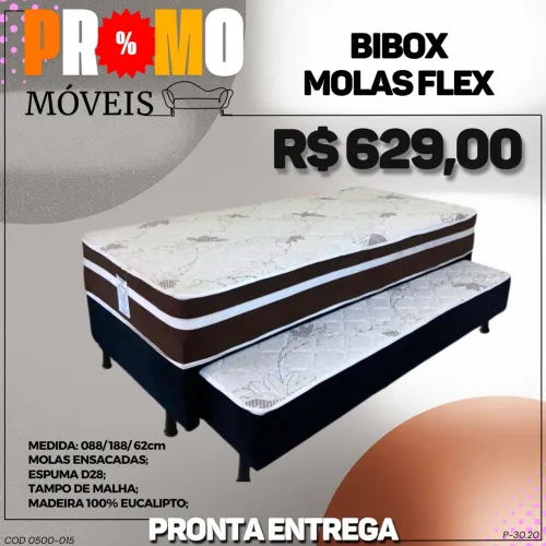 Cama box com Auxiliar - ENTREGA IMEDIATA 