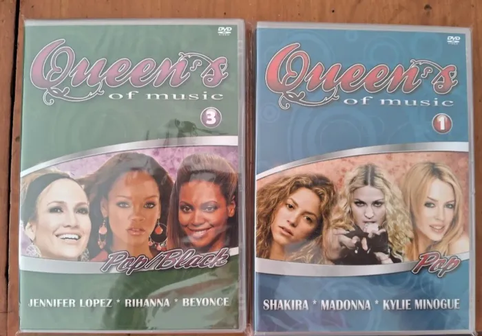 2 Dvd's QUEEN'S of MUSIC LACRADOS NOVOS