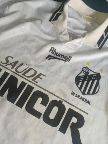 Camisa Original 1996 Santos FC Rhumell Tamanho GG Unicor