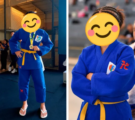 Kimono trançado de Judô tamanho A2 marca Katsu
