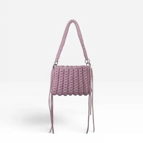 bolsa de crochê artesanal