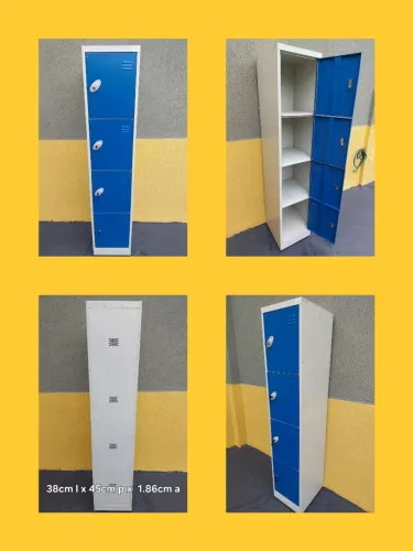 Armário aço 4 portas