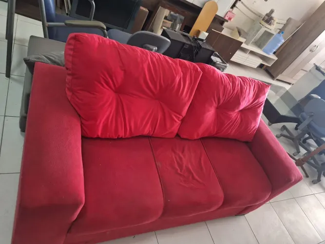 Sofá 3 lugares simples