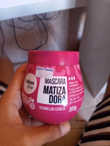 Máscara Matizadora Vermelho Cereja