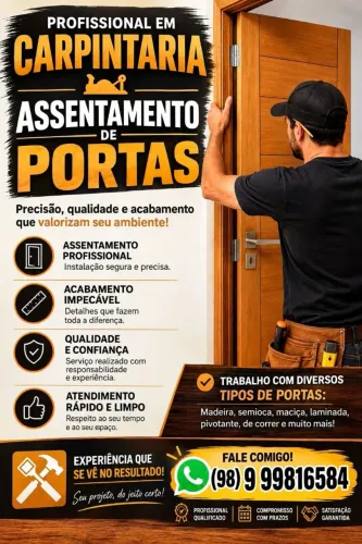 INSTALADOR DE PORTAS