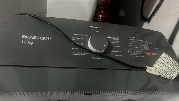 Máquina de lavar Brastemp 12Kg