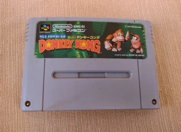 Donkey Kong Original Japonês Para Super Famicom 
