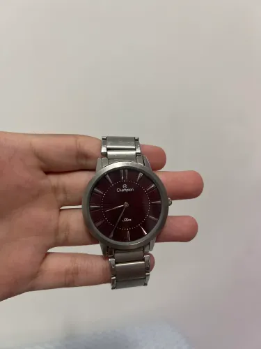 Relógio Masculino Champion Prata