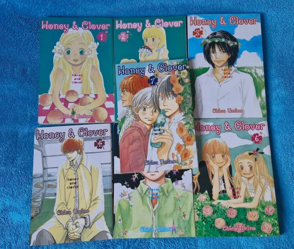 Manga - Honey & Clover / Honey and Clover - Volumes 01 ao 07