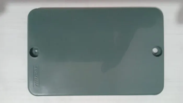 Tampa Cega Para Condulete Pvc Cinza 1'' (LOTE 10 UN) - Oferta