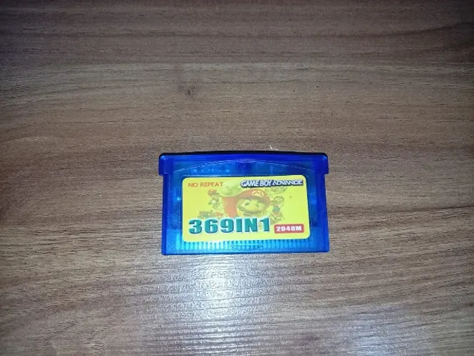 Cartucho 369 em 1 para Game Boy Advance e Nintendo DS Lite tela- Testado