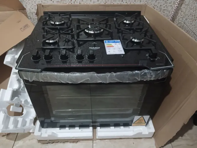 Fogao de embutir na caixa nunca utilizado