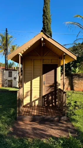 Casa madeira maciça