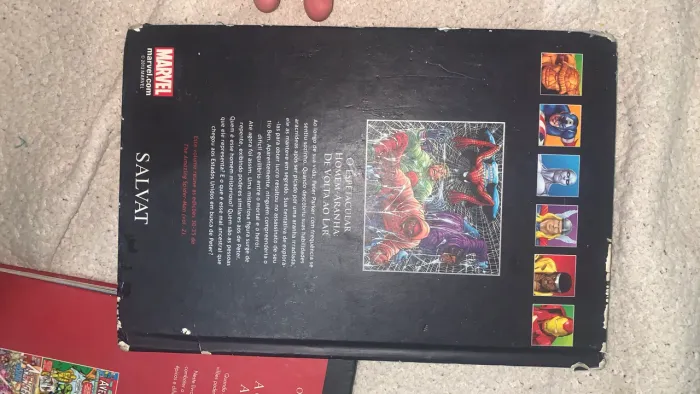 HQs Marvel Salvat Capa Dura - Clássicos do Aranha e Vingadores!