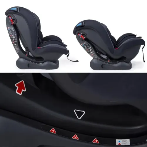 Cadeirinha para carro Galzerano prati isofix preto de 0 a 35 Kg