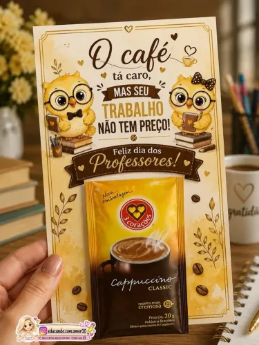 Lembrancinhas dia dos professores