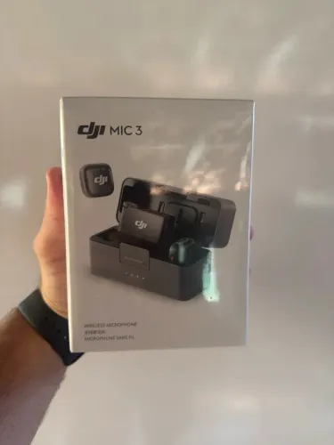 Microfone DJI Mic Mini 3 Garantia Loja Física 