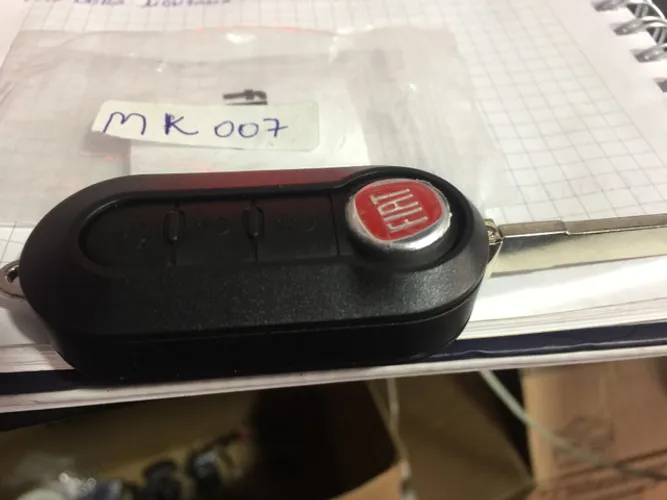 Controle Fiat canivete para alarmes Fks