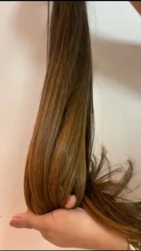 Mega hair cabelo natural.