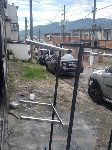  Arara metalica 16 bracos