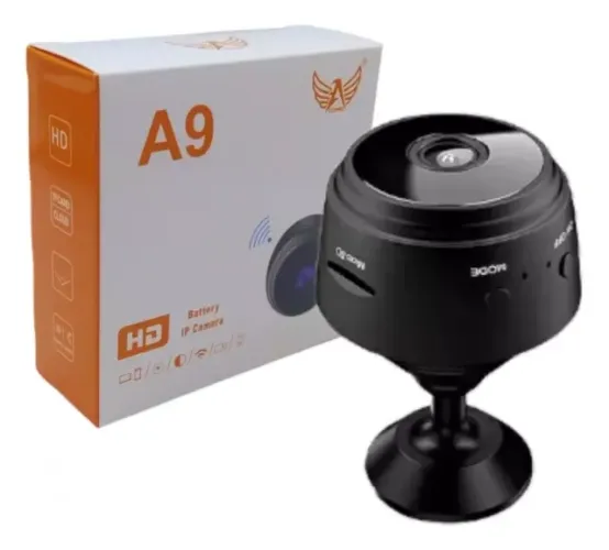 Mini Câmera Espiã Altomex A9 Com Visão Noturna Gravador Voz Vídeo Tira Foto