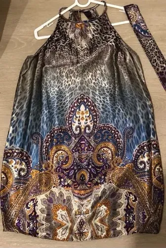 Vestido soltinho e curto marca Blanco