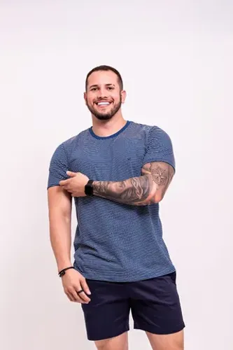 Camisas Navy Algodão 