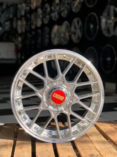 Rodas bbs aro 17x7 furação 4x100/108 gol voyage celta Corsa Ford Fiesta Ford ka 