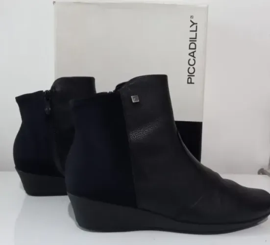 bota piccadilly de cano curto n° 36