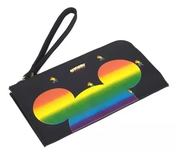 Nécessaire Mickey Porta Celular Porta Documento - Preto