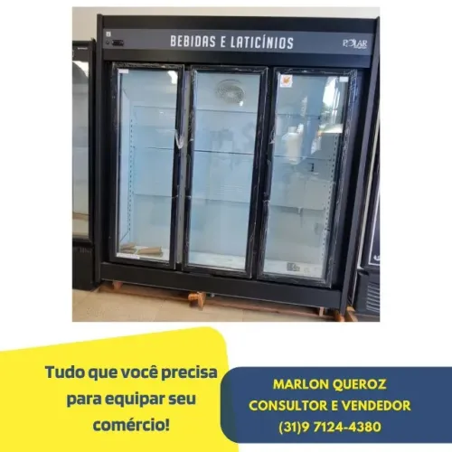 Freezer Auto Serviço Polar 3 Portas