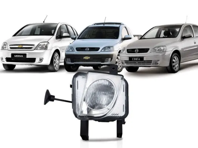 FAROL MILHA NEBLINA AVULSO NOVO CORSA / MONTANA / MERIVA 02/12