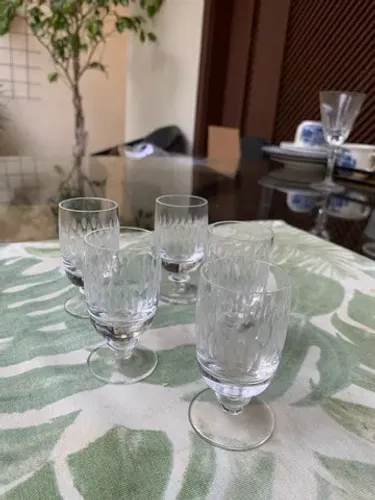 Jogo de copos Cristal para Licor