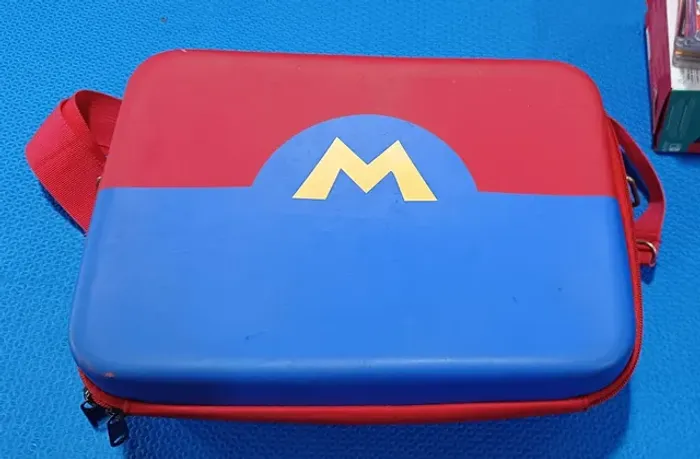 Case Nintendo Swicth Mario Grande para jogos e Console