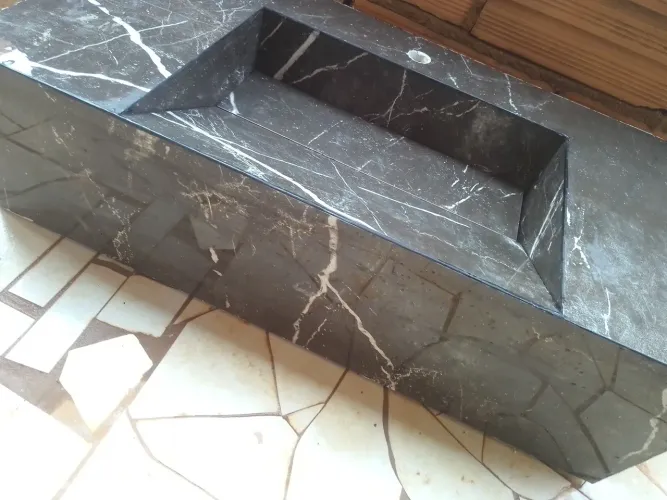 Bancada de porcelanato